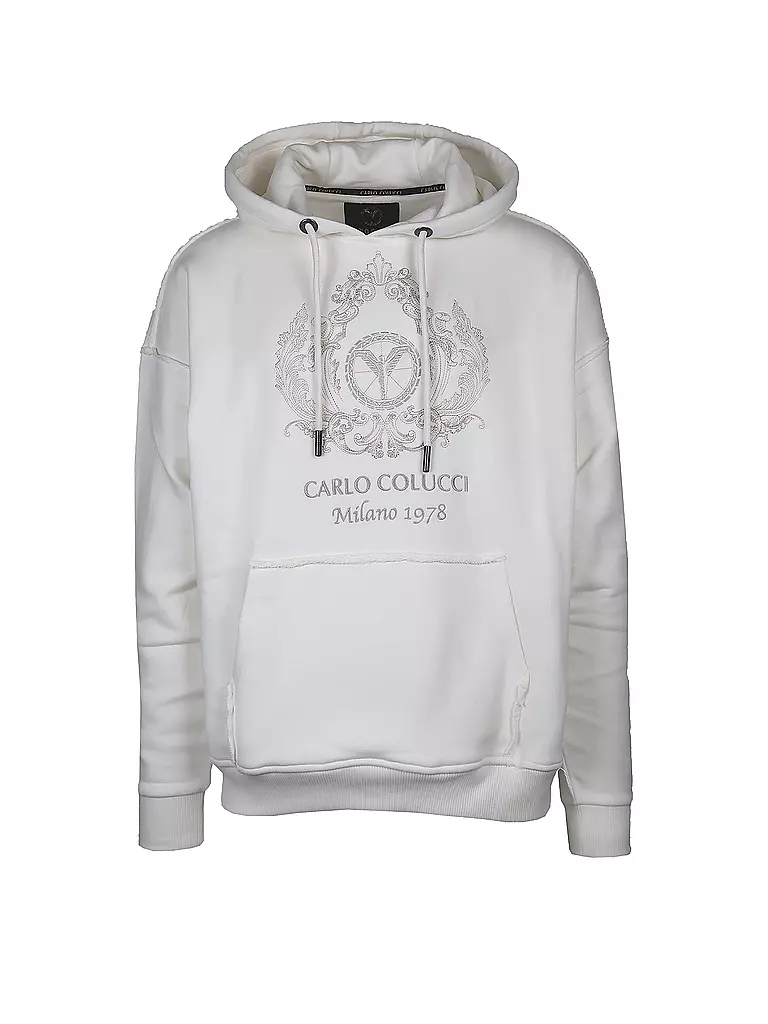 Carlo colucci hoodie white hotsell